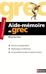 Aide mémoire grec d'occasion  Livré partout en France