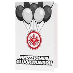 Eintracht frankfurt grußkarte gebraucht kaufen  Wird an jeden Ort in Deutschland