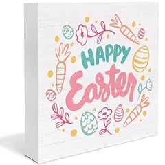Easter decor happy for sale  Delivered anywhere in USA 