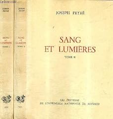 Sang lumieres tomes d'occasion  Livré partout en France