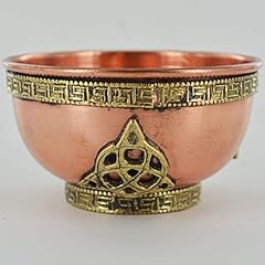 Copper bowl triquetra for sale  Delivered anywhere in UK