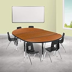 Flash furniture oval for sale  Delivered anywhere in USA 