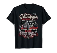 Vintage Hot Rod Grandpa Gift T-Shirt for sale  Delivered anywhere in USA 