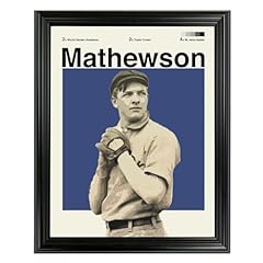 Christy mathewson framed for sale  Delivered anywhere in USA 