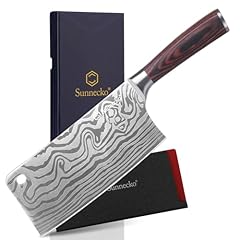 Sunnecko inch cleaver for sale  Delivered anywhere in USA 