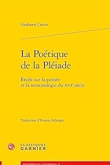 Poétique pléiade étude d'occasion  Livré partout en France
