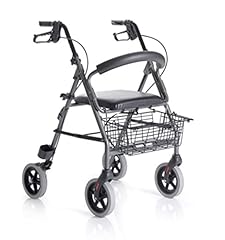 Rollator pieghevole alluminio usato  Spedito ovunque in Italia 
