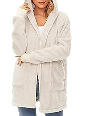 Womens fuzzy hooded for sale  Delivered anywhere in USA 