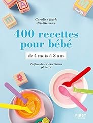 400 recettes bébé d'occasion  Livré partout en Belgiqu