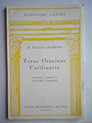 Terza orazione catilinaria. usato  Spedito ovunque in Italia 