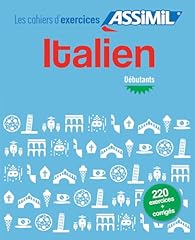 Cahier exercices italien d'occasion  Livré partout en France