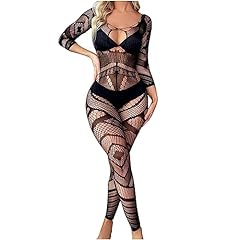 Women fishnet bodysuit for sale  Delivered anywhere in USA 