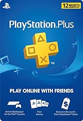 12 Month Playstation Plus Psn Membership Card (New), used for sale  Delivered anywhere in USA 