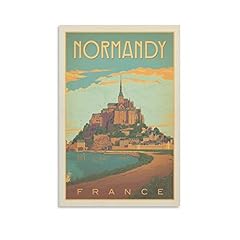 Affiches vintage normandie d'occasion  Livré partout en France