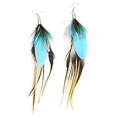Feather earrings handmade for sale  Delivered anywhere in USA 