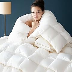 Whatsbedding puffy white for sale  Delivered anywhere in USA 