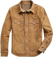 Men suede trucker for sale  Delivered anywhere in USA 