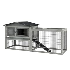 Pawhut rabbit hutch for sale  Delivered anywhere in UK