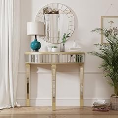Silver mirrored console for sale  Delivered anywhere in USA 