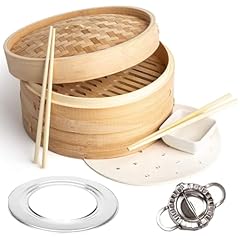 Inch bamboo steamer for sale  Delivered anywhere in USA 