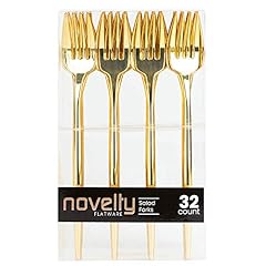 Novelty flatware gold for sale  Delivered anywhere in USA 