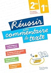 Réussir commentaire texte d'occasion  Livré partout en France
