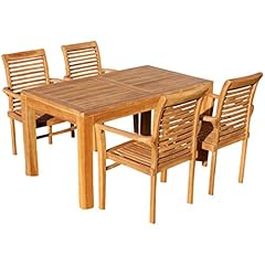 Teak set gartengarnitur gebraucht kaufen  Wird an jeden Ort in Deutschland