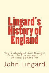 Lingard history england for sale  Delivered anywhere in UK