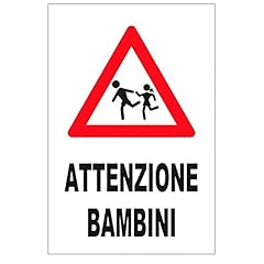 Cartello segnaletico attenzion usato  Spedito ovunque in Italia 