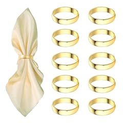 Gold napkin rings for sale  Delivered anywhere in USA 