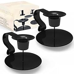 Candlestick holders black for sale  Delivered anywhere in USA 