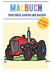 Malbuch traktoren raupen gebraucht kaufen  Wird an jeden Ort in Deutschland