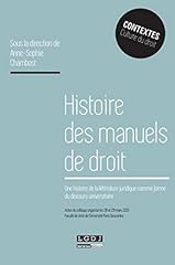Histoire manuels droit. d'occasion  Livré partout en France