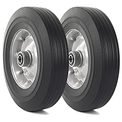 (2-Pack) AR-PRO 10''x2.5'' Flat Free Solid Rubber Replacement for sale  Delivered anywhere in USA 
