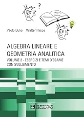 Algebra lineare geometria usato  Spedito ovunque in Italia 