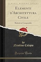 Elementi architettura civile usato  Spedito ovunque in Italia 