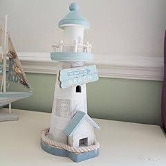 Blue white wooden for sale  Delivered anywhere in UK