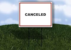 Canceled white red for sale  Delivered anywhere in USA 