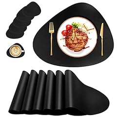 Placemats set faux for sale  Delivered anywhere in USA 