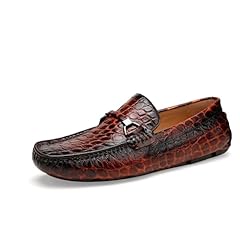 Chrislook loafers crocodile for sale  Delivered anywhere in USA 