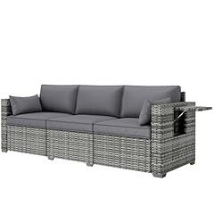 Outsunny seater wicker for sale  Delivered anywhere in USA 
