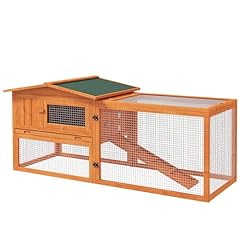 Pawhut rabbit hutch for sale  Delivered anywhere in USA 