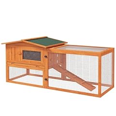 Pawhut rabbit hutch for sale  Delivered anywhere in Ireland