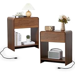 Xuzenest fluted nightstand for sale  Delivered anywhere in USA 