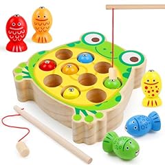 Magnetic wooden fishing for sale  Delivered anywhere in USA 