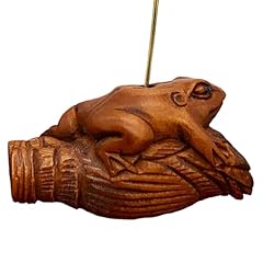Carved frog lotus for sale  Delivered anywhere in USA 