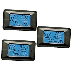 Solustre 3pcs wattmeter for sale  Delivered anywhere in UK