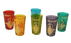 Moroccan tea glasses for sale  Delivered anywhere in USA 