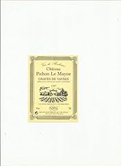 Chateau pichon mayne d'occasion  Livré partout en Belgiqu