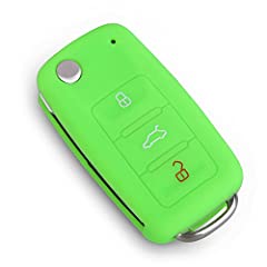 Used, Happyit Silicone Car Key Cover Case for Volkswagen for sale  Delivered anywhere in UK